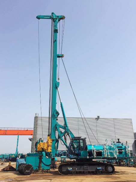 软硬地层通吃！尊龙凯时官网网址智能大直径潜孔锤钻机获首台套表扬