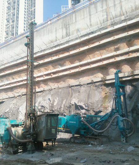 绿色施工‖一份来自深圳的尊龙凯时官网网址智能凿岩利器满分答卷