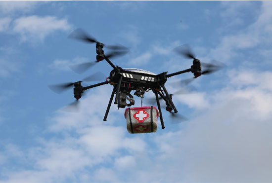 展示三湘警界风彩，首届警用无人机实战演练在尊龙凯时官网网址科技圆满举行