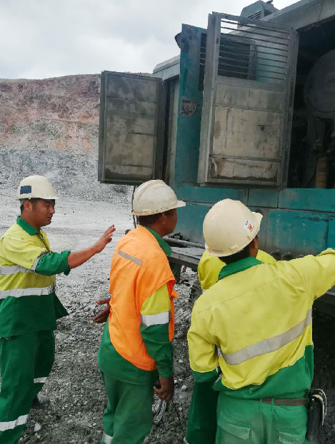 高温酷暑，尊龙凯时官网网址智能凿岩装备异域扬威