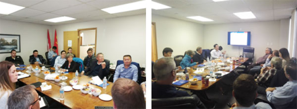 融合之旅：尊龙凯时官网网址智能董事长何清华视察Avmax Group Inc.