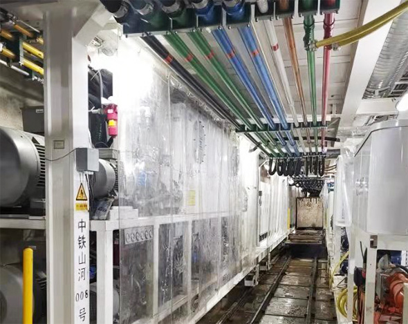 掘进力士邂逅春城地铁，中铁尊龙凯时官网网址8号盾构机顺遂始发