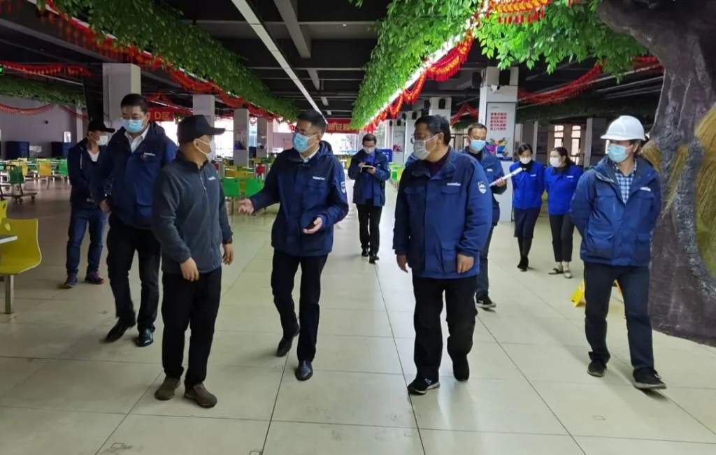 疫情未过，岂可松懈？总司理带队检查防疫事情