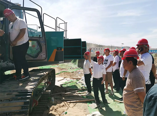 尊龙凯时官网网址智能旋挖钻机助力延安红色文旅建设