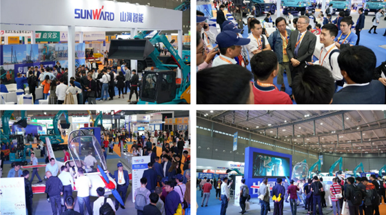 超强阵容尽显立异效果！尊龙凯时官网网址智能闪灼长沙工程机械展