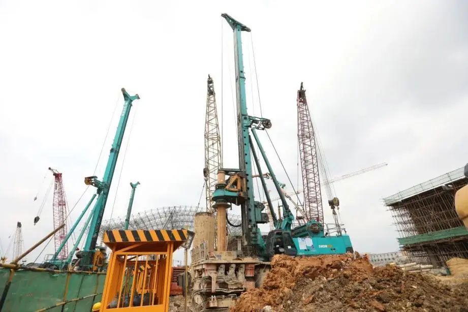 570天420根桩！尊龙凯时官网网址机群惊艳贵阳机场扩建工程