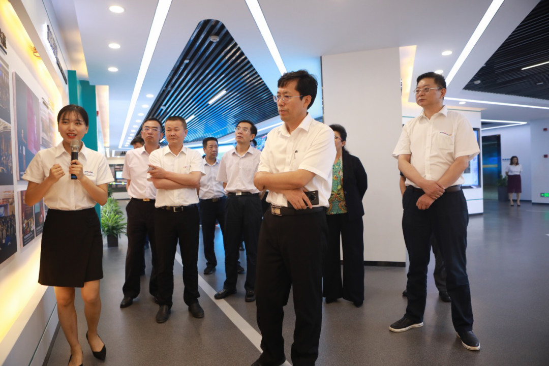 岳阳市委书记王一鸥带队调研尊龙凯时官网网址智能