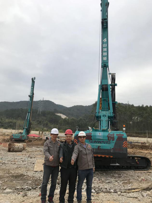 星级品质+星级售后，以是他选择了尊龙凯时官网网址智能旋挖钻机