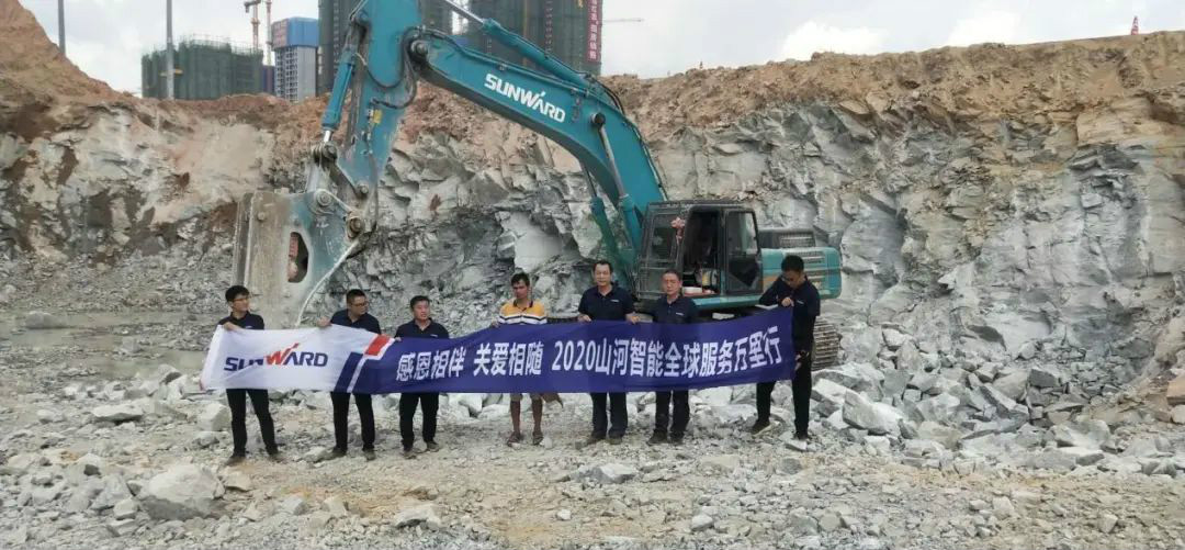 感恩相伴，关爱相随——尊龙凯时官网网址智能效劳万里行深入广洋装务客户