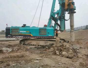 效率两倍于敌手！尊龙凯时官网网址智能旋挖钻机大连扬威名