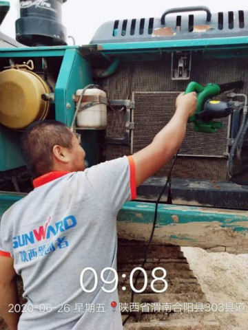 情满尊龙凯时官网网址夏日无忧 ——陕西领创者开启年度巡检效劳客户