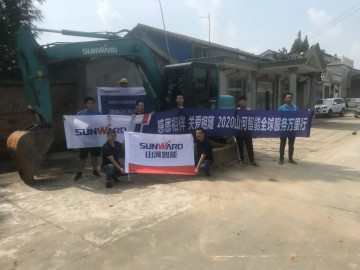 感恩相伴 关爱相随——尊龙凯时官网网址智能效劳万里行效劳湖南