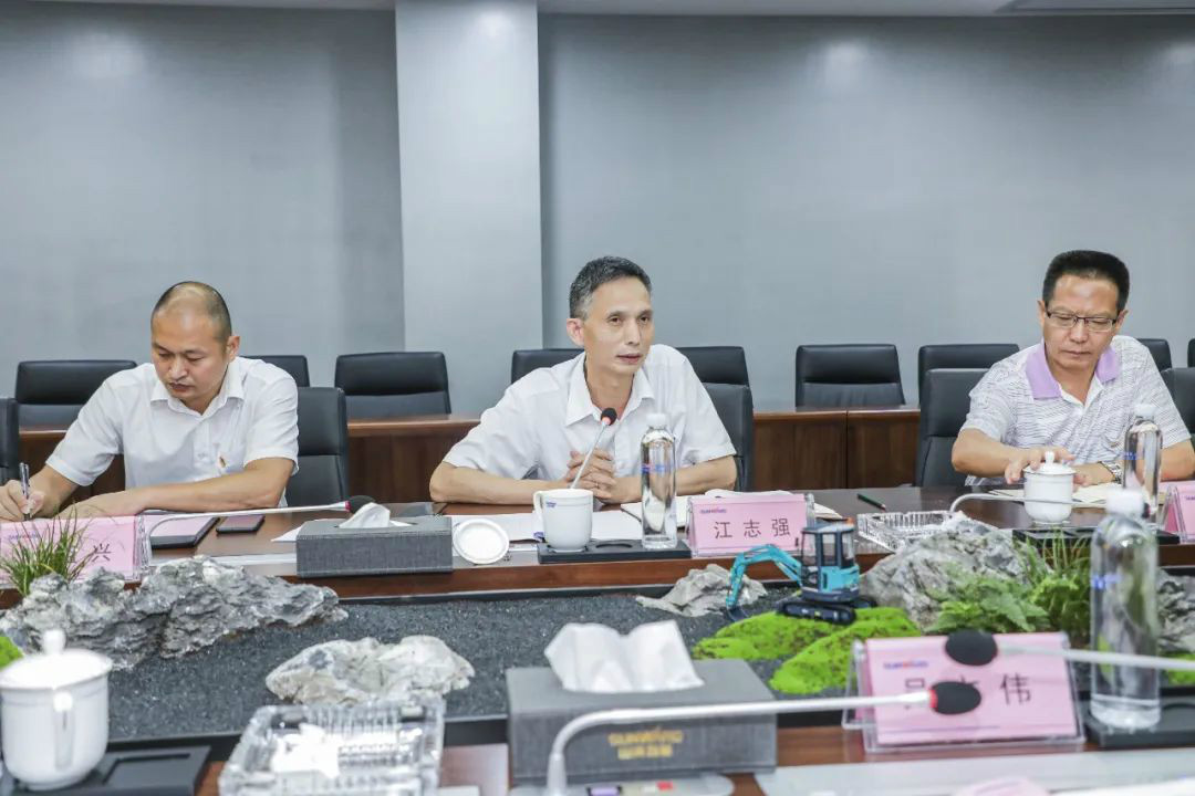 广州工控党建同盟联络员一行到尊龙凯时官网网址智能开展事情对接