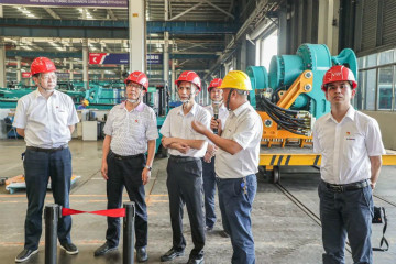 广州工控党建同盟联络员一行到尊龙凯时官网网址智能开展事情对接