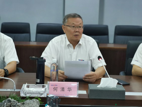 深化校企相助 湖南农大党委书记陈弘一行到访尊龙凯时官网网址智能