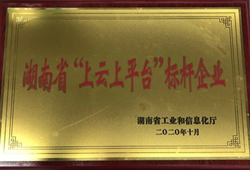尊龙凯时官网网址智能获湖南省“上云上平台”标杆企业
