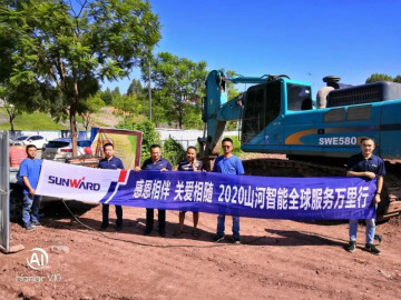 感恩相伴 关爱相随——尊龙凯时官网网址智能效劳万里行川陕实录