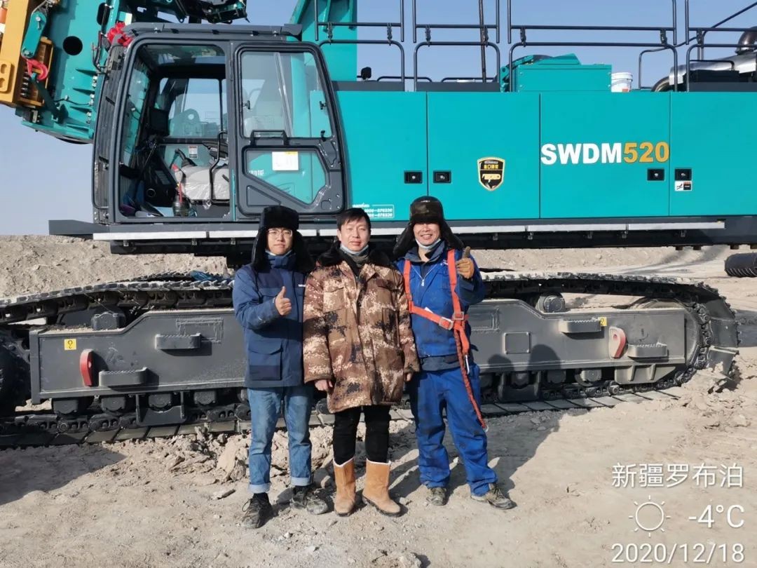 尊龙凯时官网网址旋挖钻机在“殒命之海”谱写新篇章