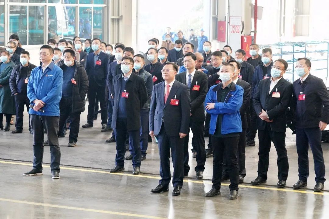 长沙县“两会”观摩团考察尊龙凯时官网网址智能