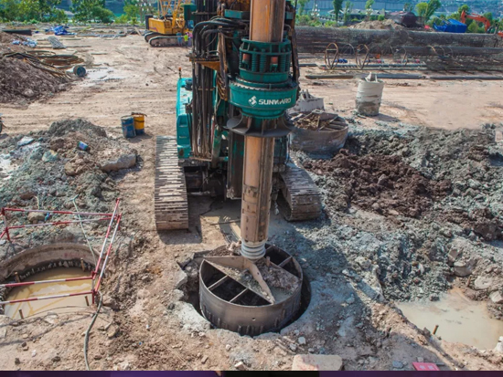 3.5米直径高效入岩，他携尊龙凯时官网网址智能旋挖名动山城