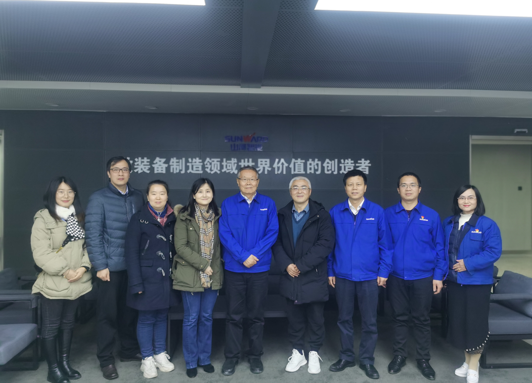 湖南省人工智能学会秘书长陈爱斌一行考察调研尊龙凯时官网网址智能