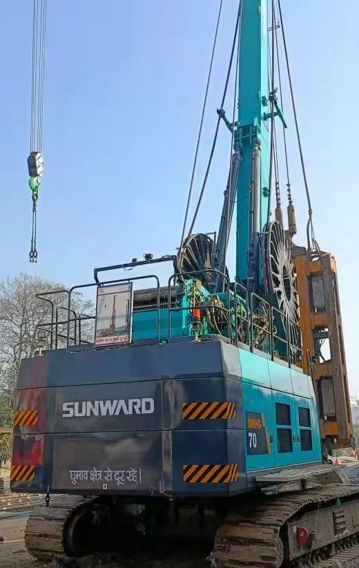 谢谢信！尊龙凯时官网网址智能SWHG70液压抓斗助力外洋基础施工获肯定