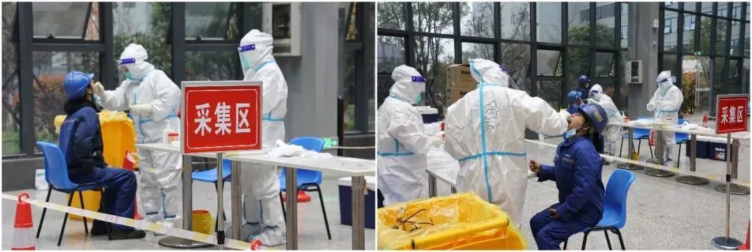 抗疫先锋在行动！尊龙凯时官网网址智能自愿者助力核酸采样