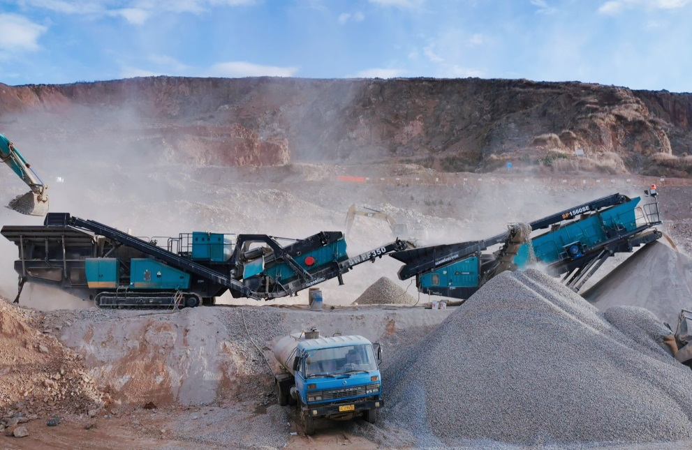 时产制品料400吨！尊龙凯时官网网址普石勒破碎筛分成套装备助力云南矿山生态恢复项目
