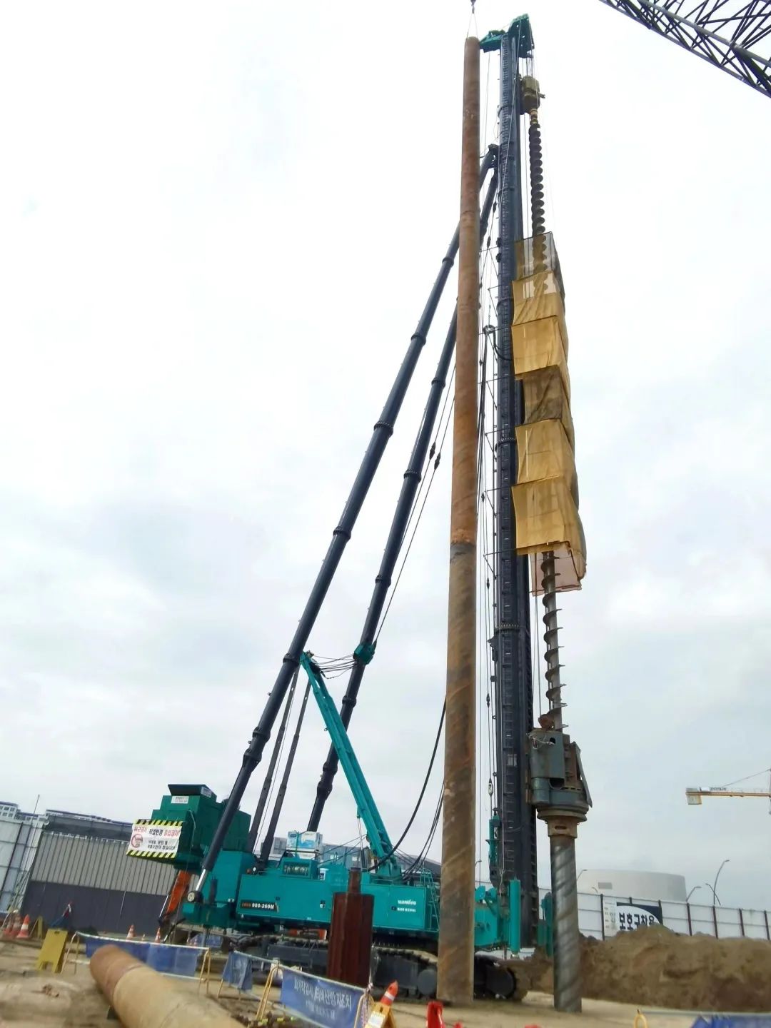 “全球最高桩架”崭露头角！尊龙凯时官网网址智能实力助建韩国首尔麻古MICE综合园区