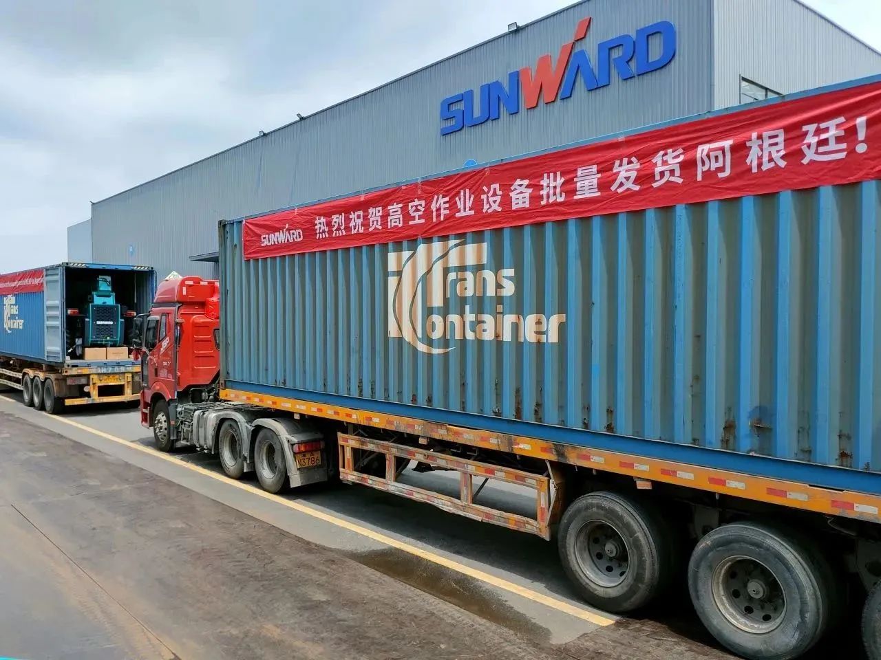 外洋销售同比增添超200%！尊龙凯时官网网址智能高空机械阔步“出海”