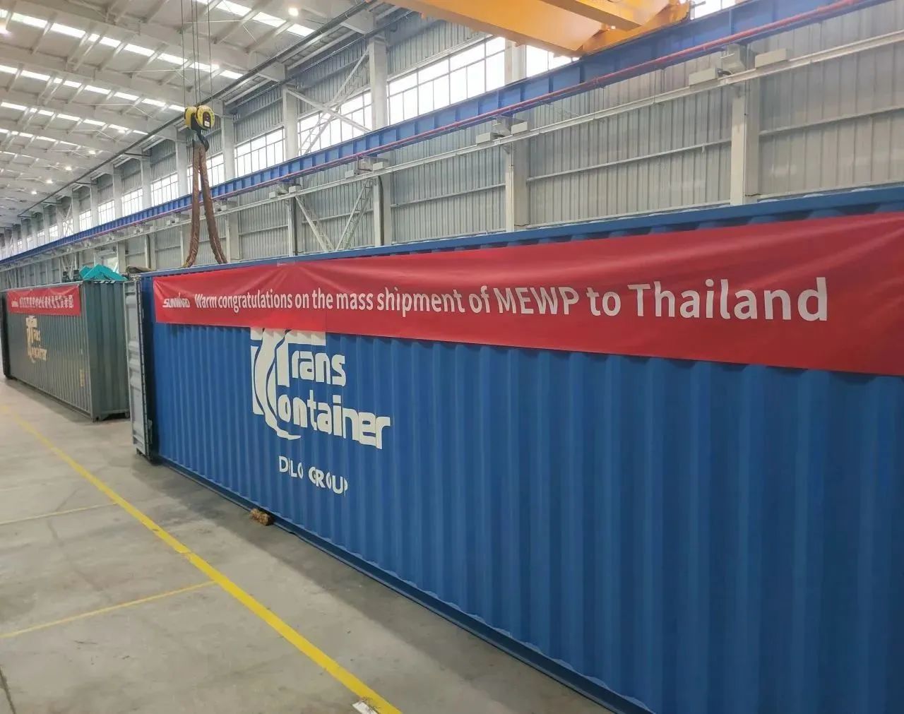 外洋销售同比增添超200%！尊龙凯时官网网址智能高空机械阔步“出海”