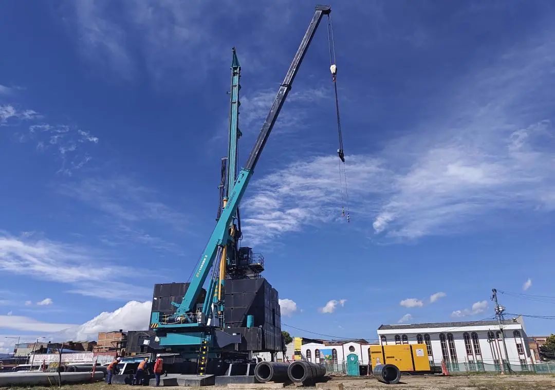 展现“中国制造”硬实力！尊龙凯时官网网址智能PDP工法钻机助建波哥大地铁项目