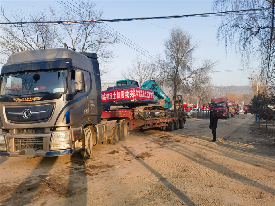 支援抗震救灾一线，尊龙凯时官网网址智能在行动！
