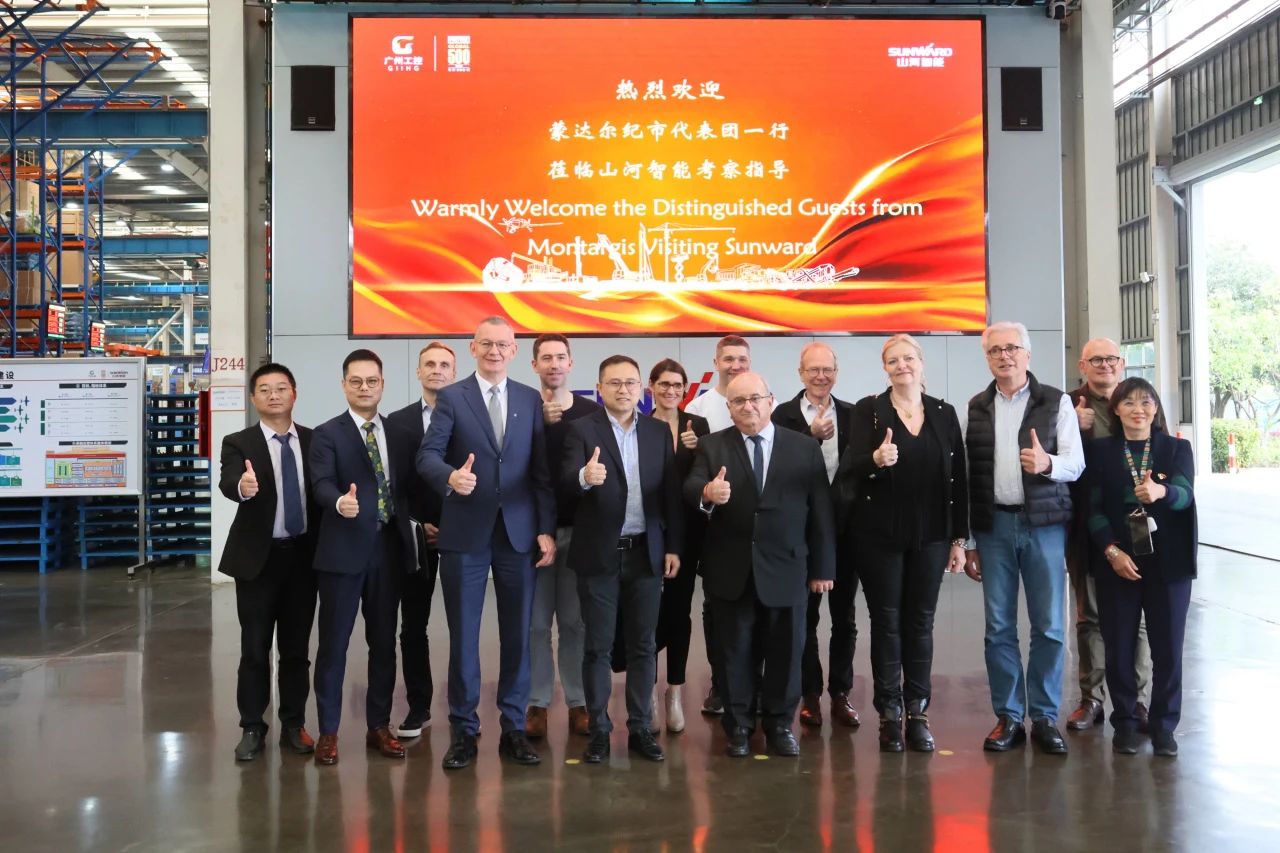 蒙达尔纪市代表团一行考察尊龙凯时官网网址智能