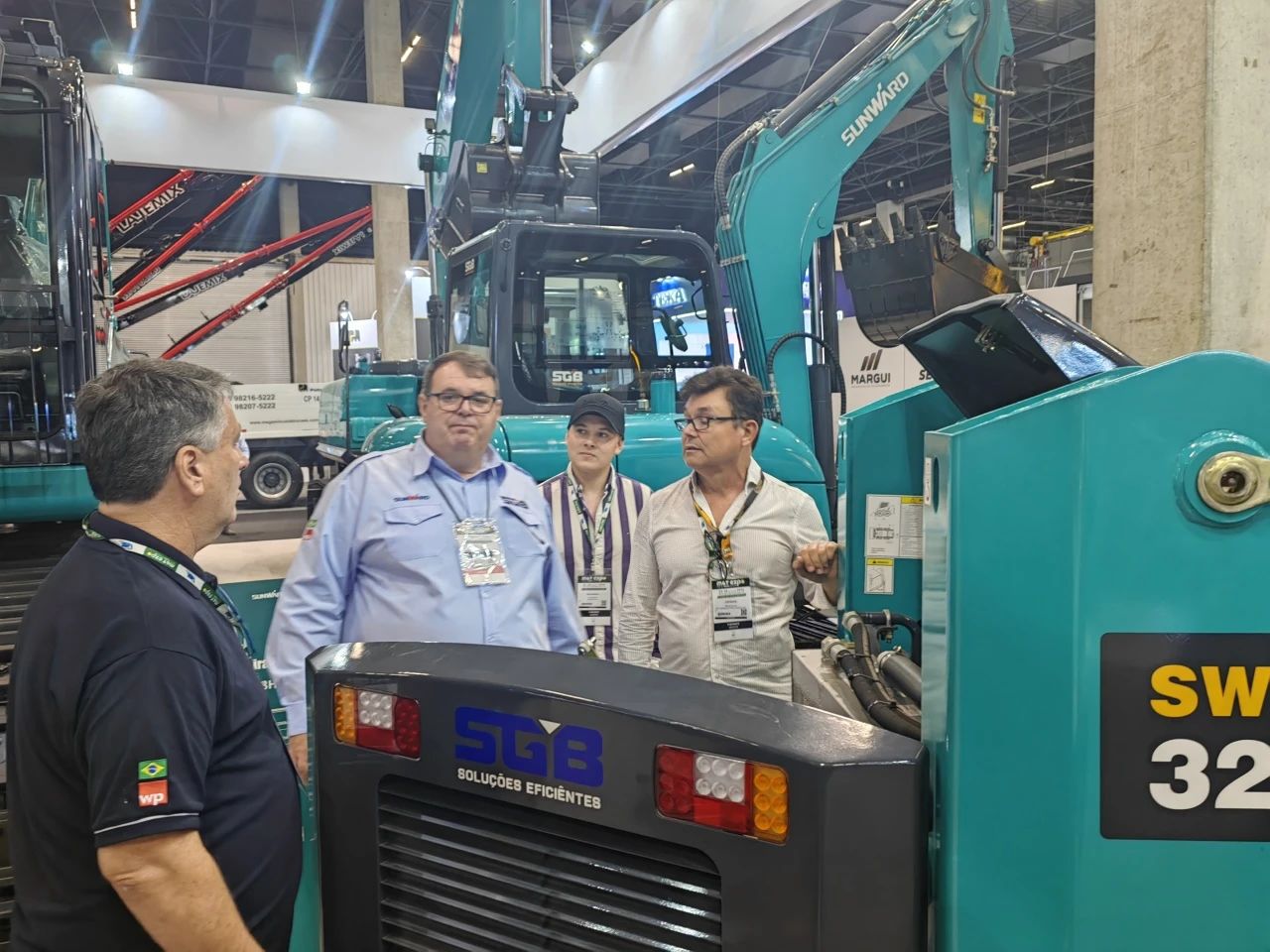 展出装备销售一空！尊龙凯时官网网址智能亮相2024巴西矿业展览会！