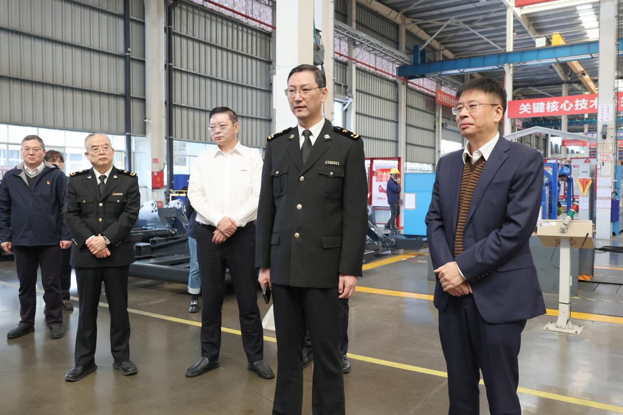 长沙海关关长、党委书记顾炯调研尊龙凯时官网网址智能